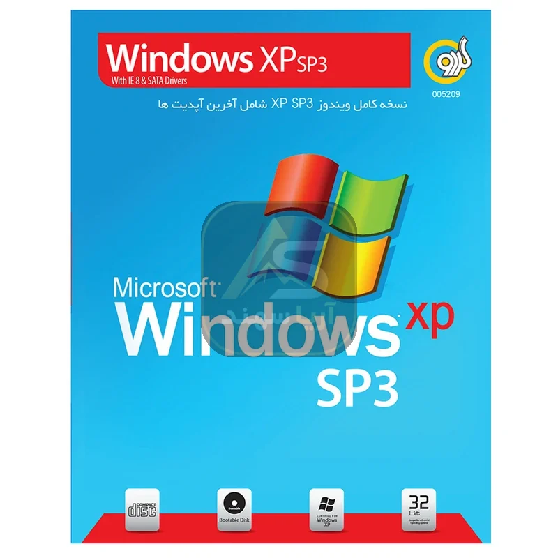 سیستم عامل Windows XP SP3 نشر گردو