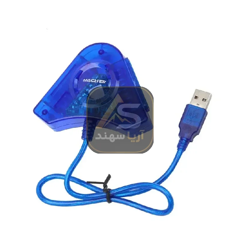 مبدل USB به دسته بازی کنسول PS2 ونوس مدل PV-T100 - فروشگاه آریا سهند