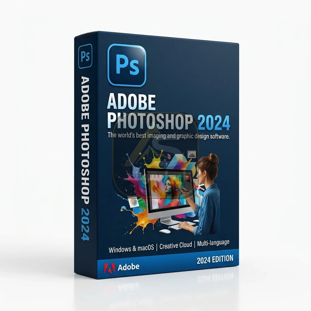 نرم افزار ادوبی فتوشاپ Adobe Photoshop 2024 - فروشگاه آریا سهند